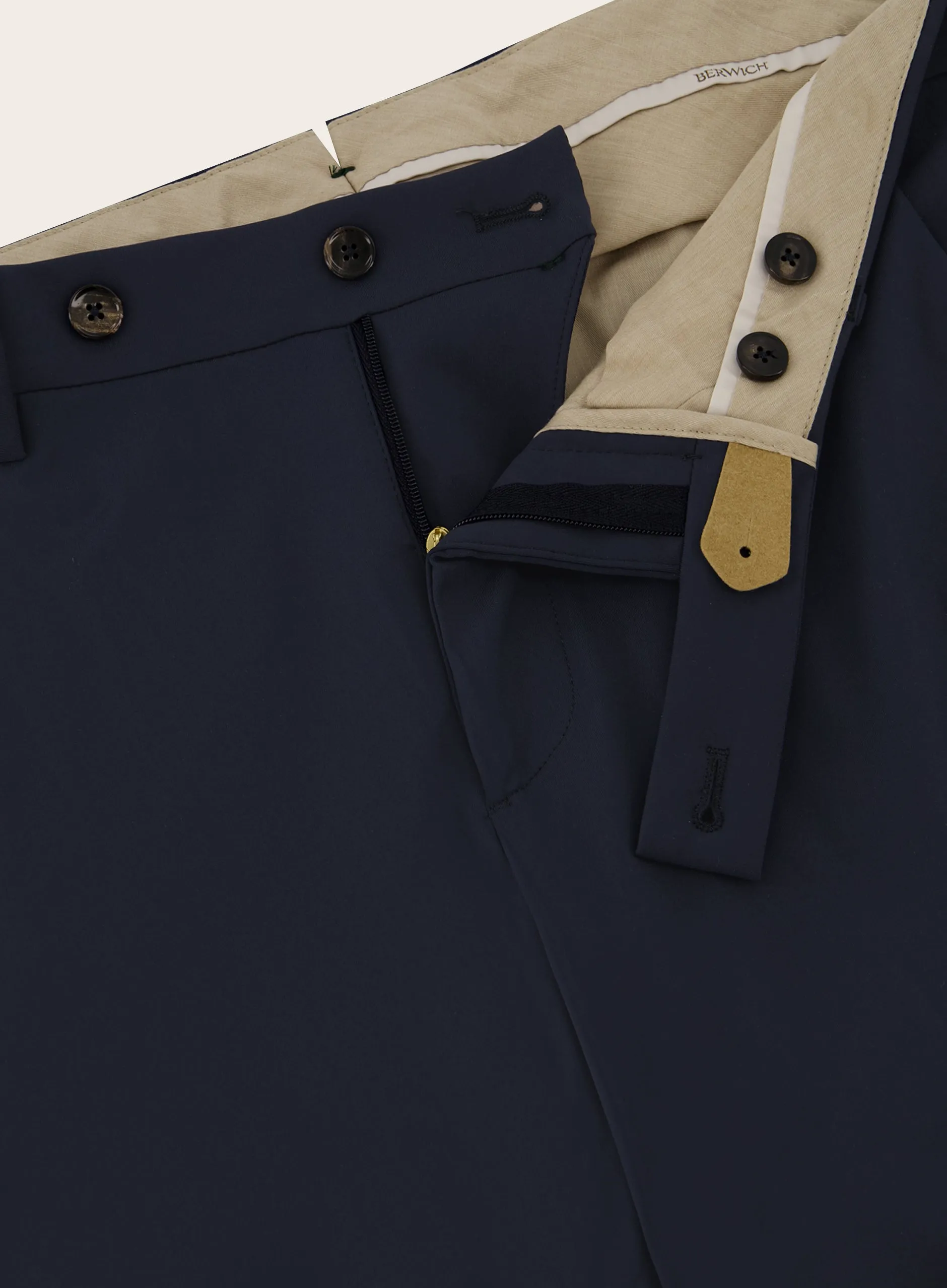 Pantalon met stretch