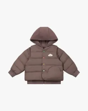 Polyester Down Fleece Jacket