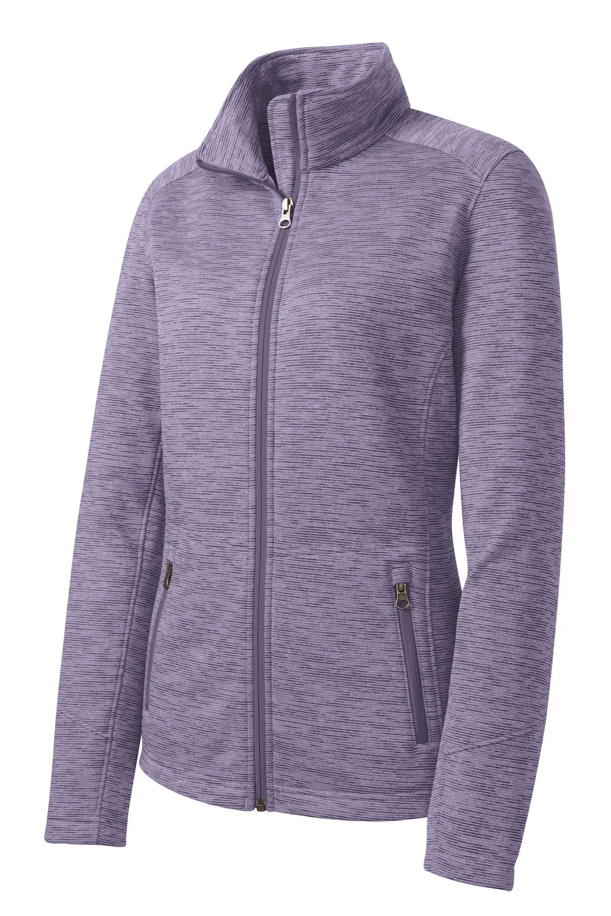 Port Authority® Women's Digi Stripe Fleece Jacket