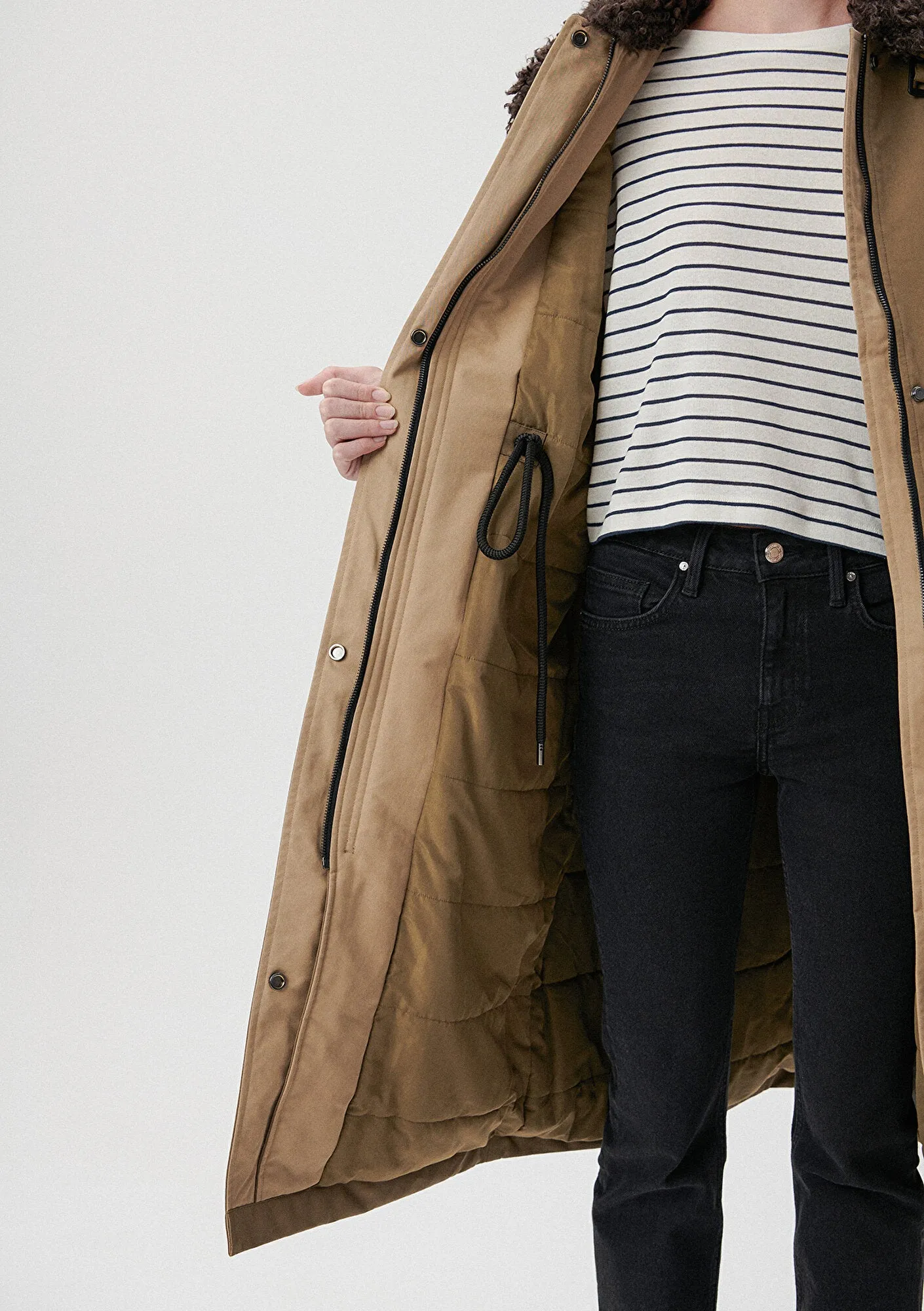 Premium Faux Fur Detailed Jacket