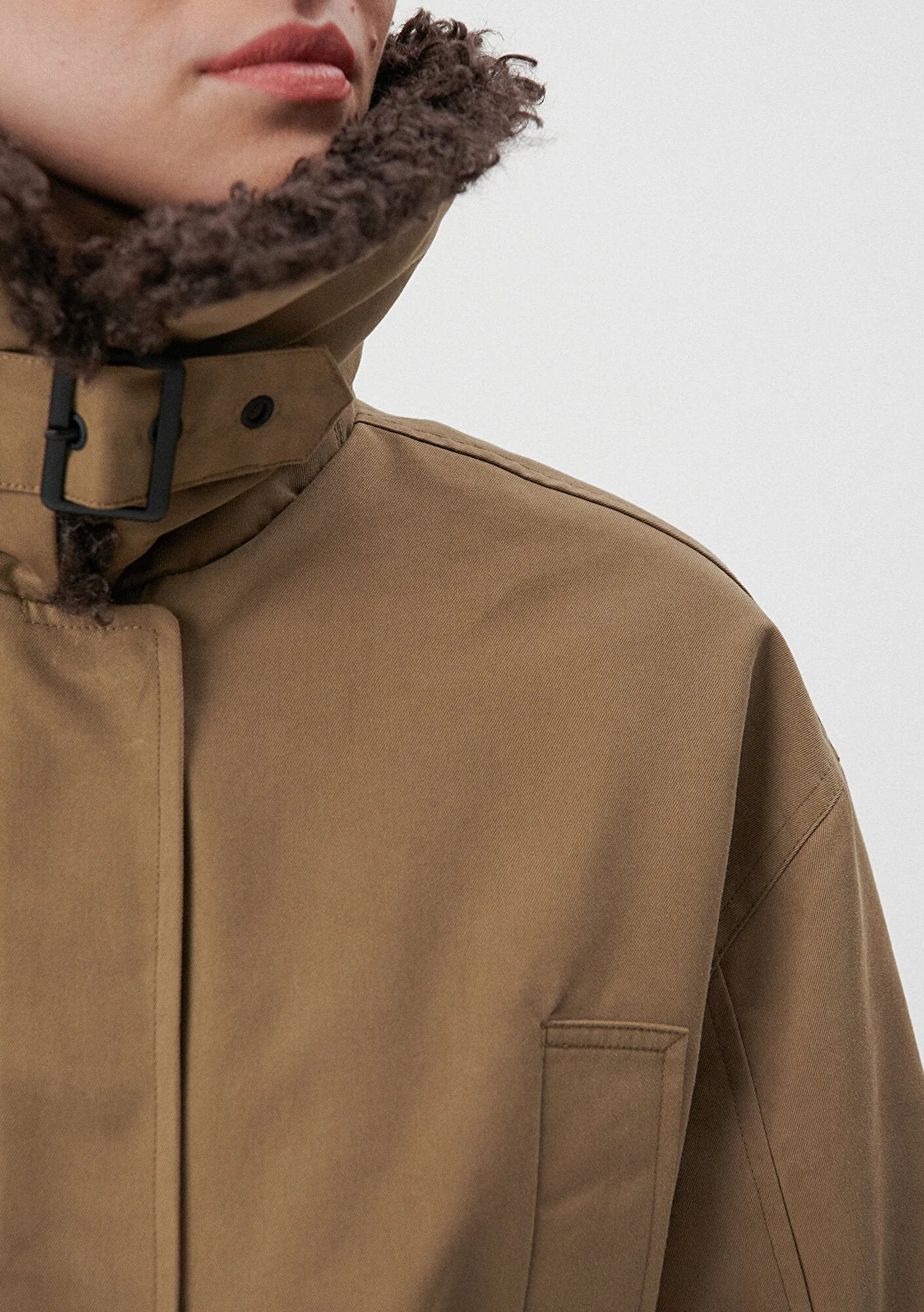 Premium Faux Fur Detailed Jacket