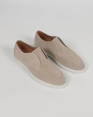 PS-U8040-H01 LOAFERS LUX VELOUR IVORY