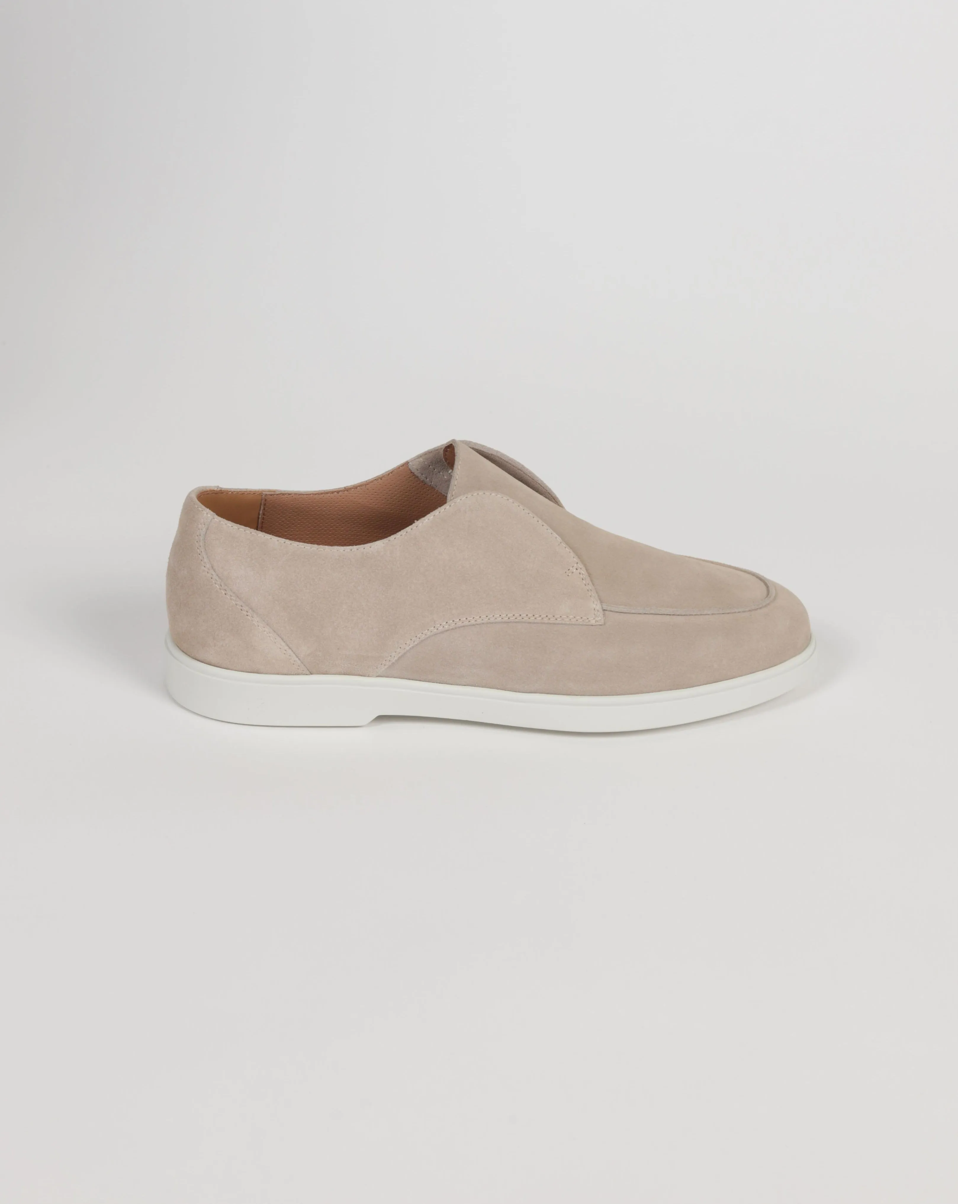 PS-U8040-H01 LOAFERS LUX VELOUR IVORY
