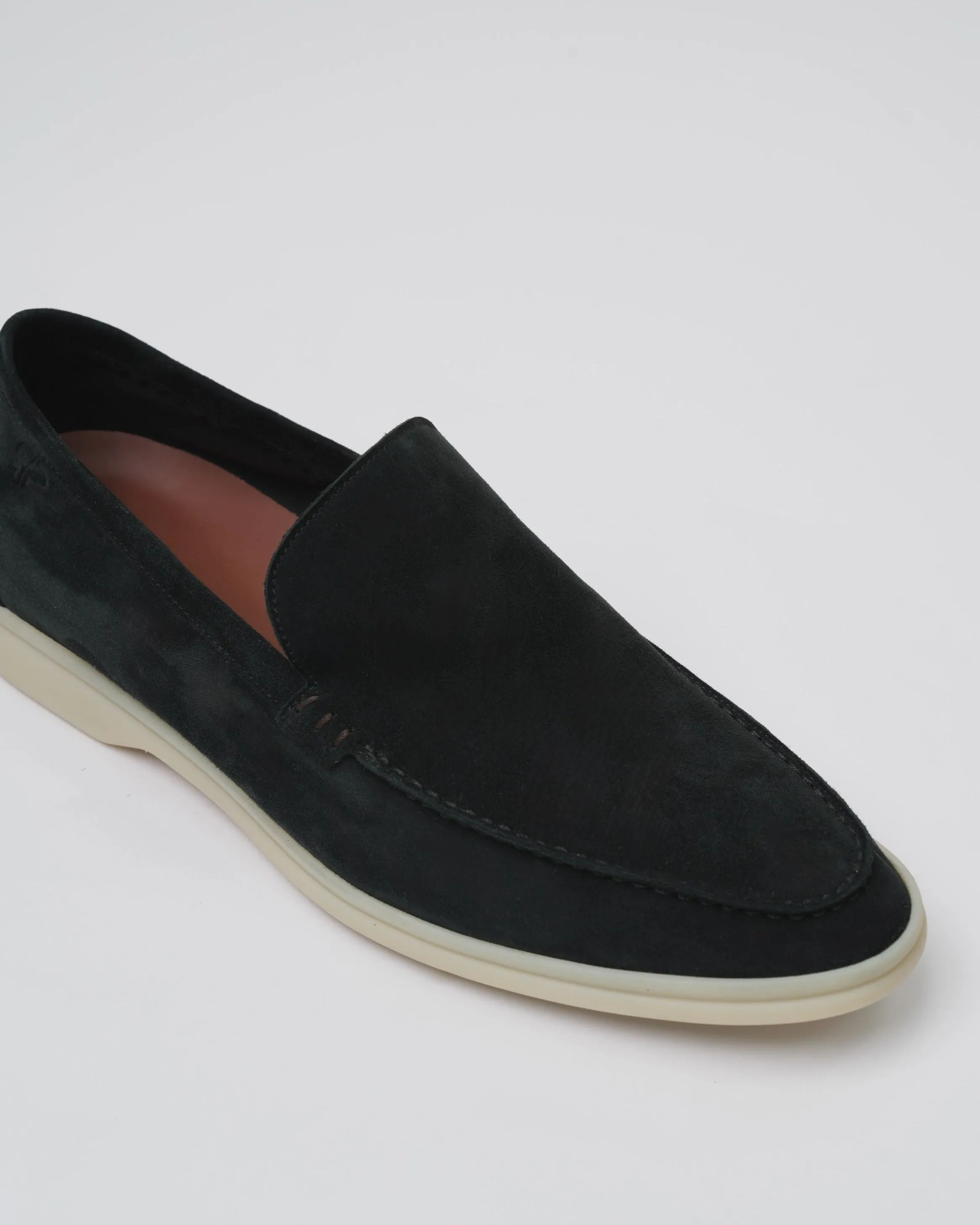 PSM092S LOAFER WALK SUEDE BLACK