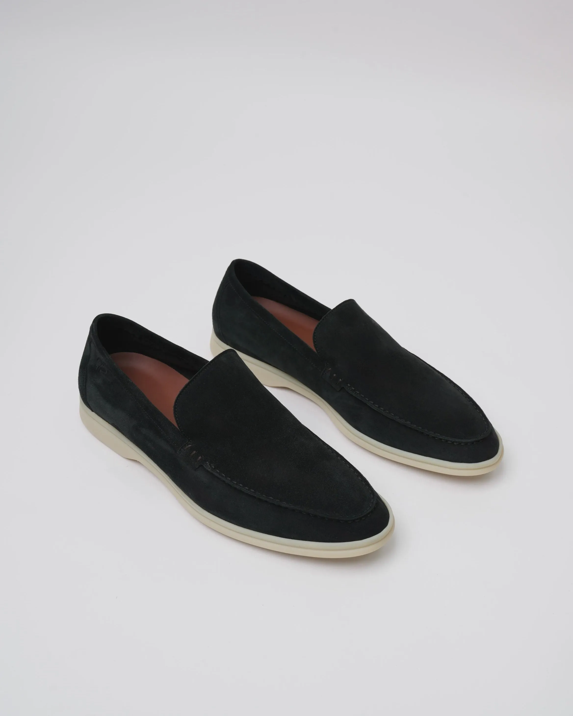 PSM092S LOAFER WALK SUEDE BLACK