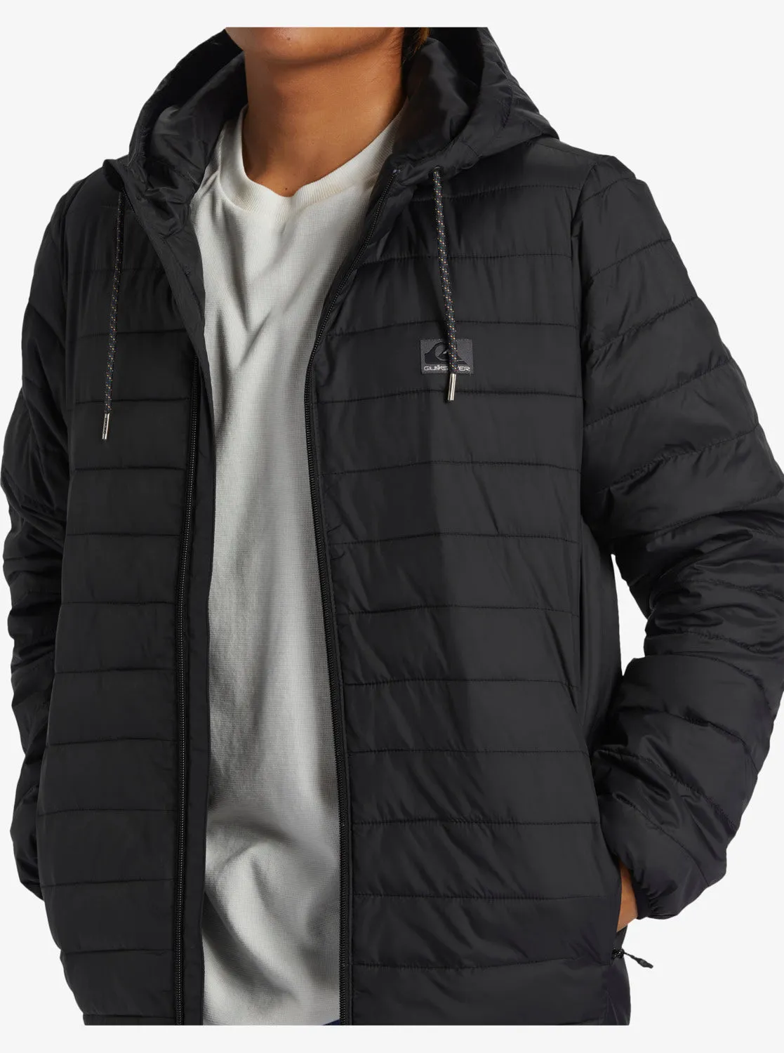 Quiksilver Scaly Hood Jacket - Black