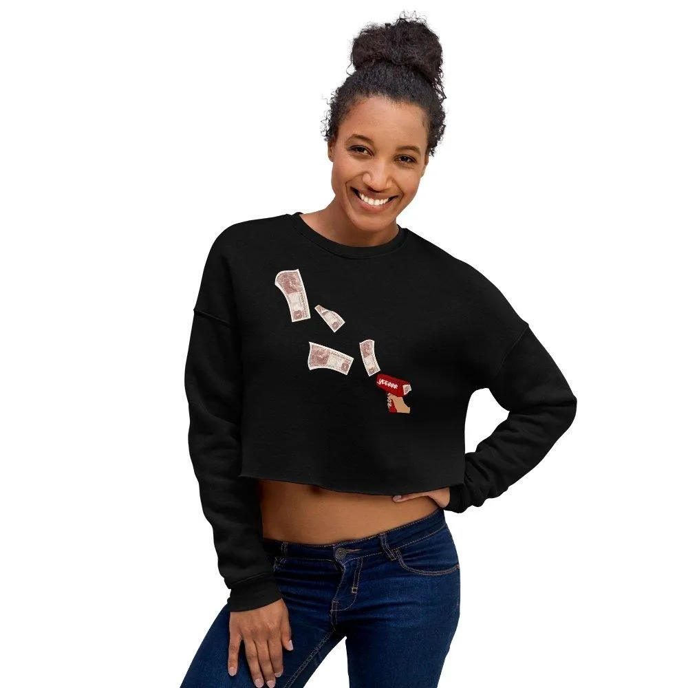 Rain On Me Crop Sweater