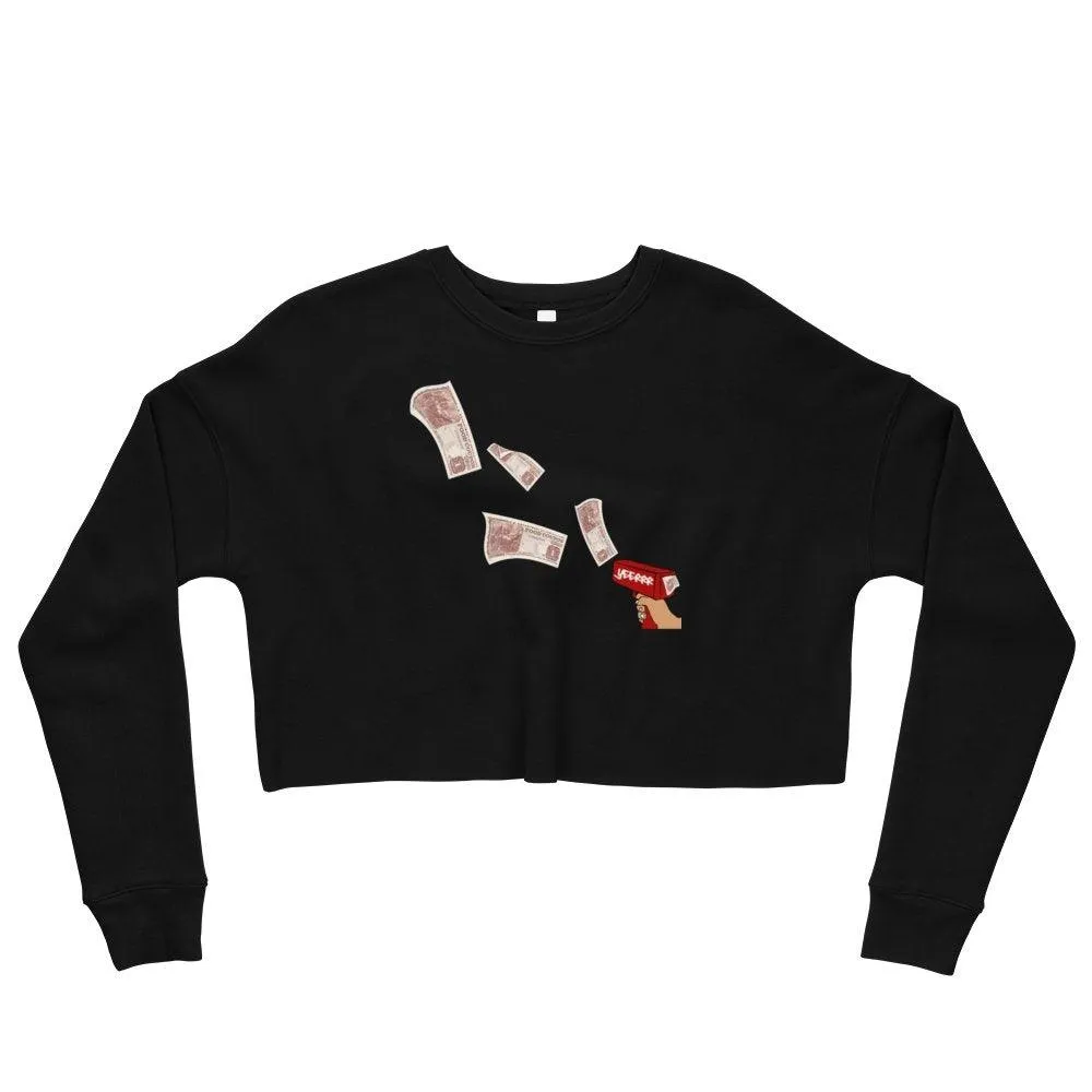 Rain On Me Crop Sweater