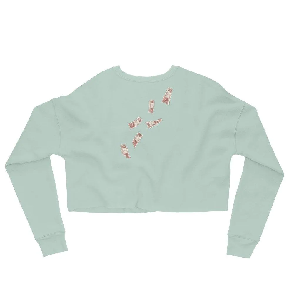 Rain On Me Crop Sweater