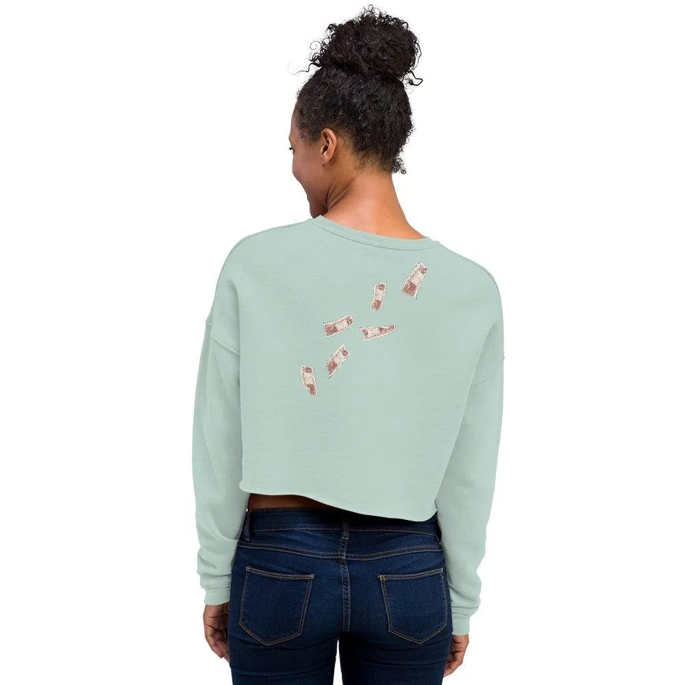 Rain On Me Crop Sweater