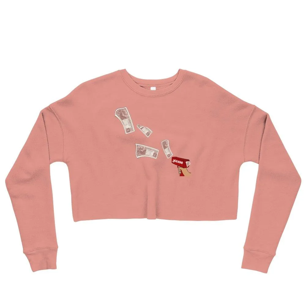 Rain On Me Crop Sweater