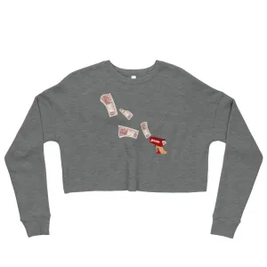 Rain On Me Crop Sweater