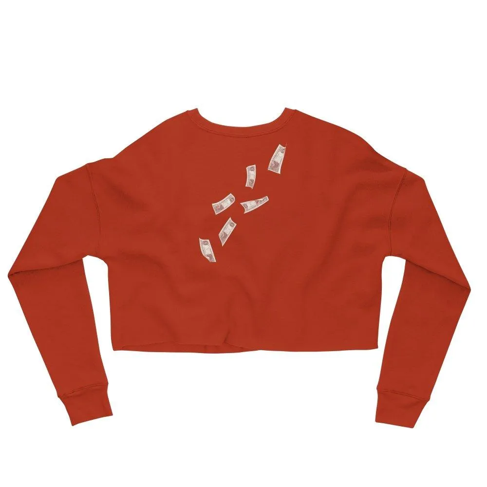 Rain On Me Crop Sweater