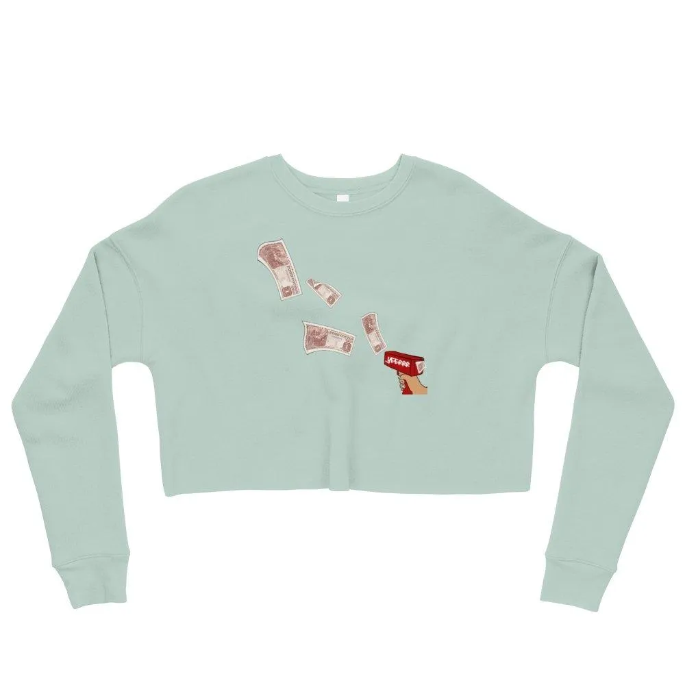 Rain On Me Crop Sweater
