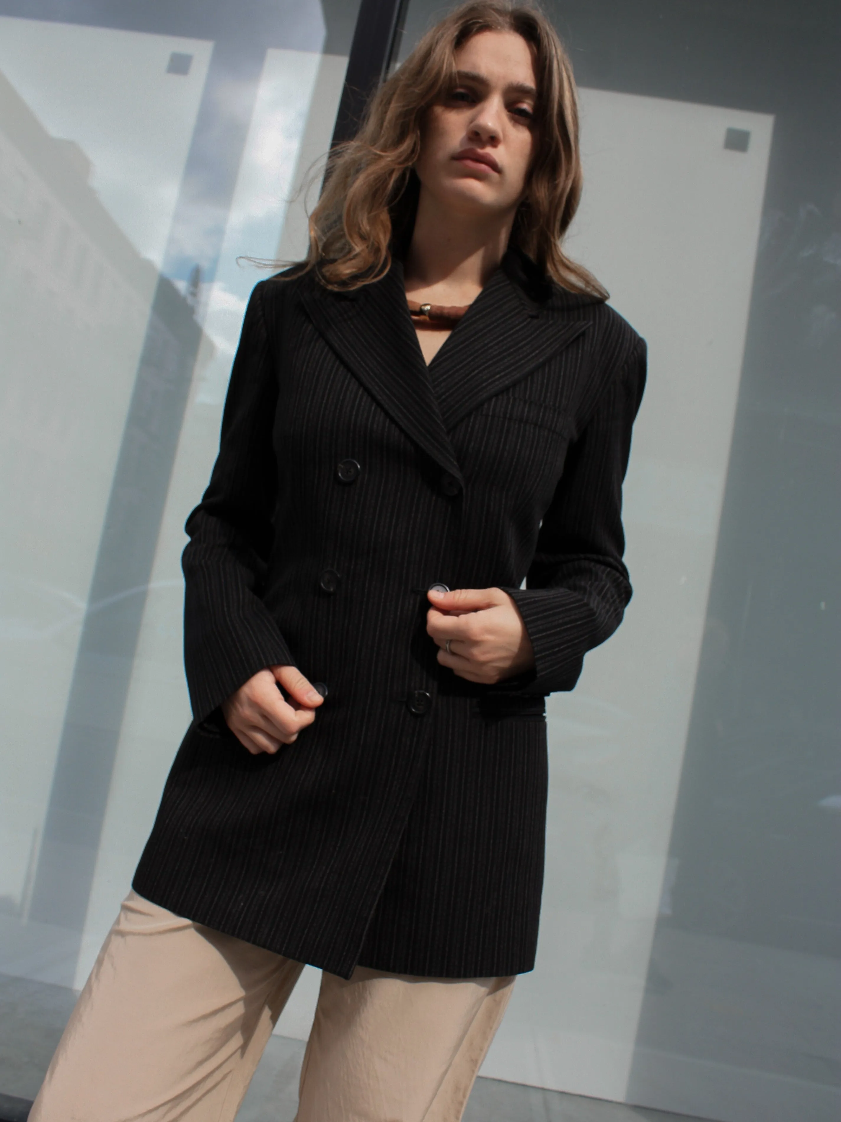 Ralph Lauren Pinstriped Blazer