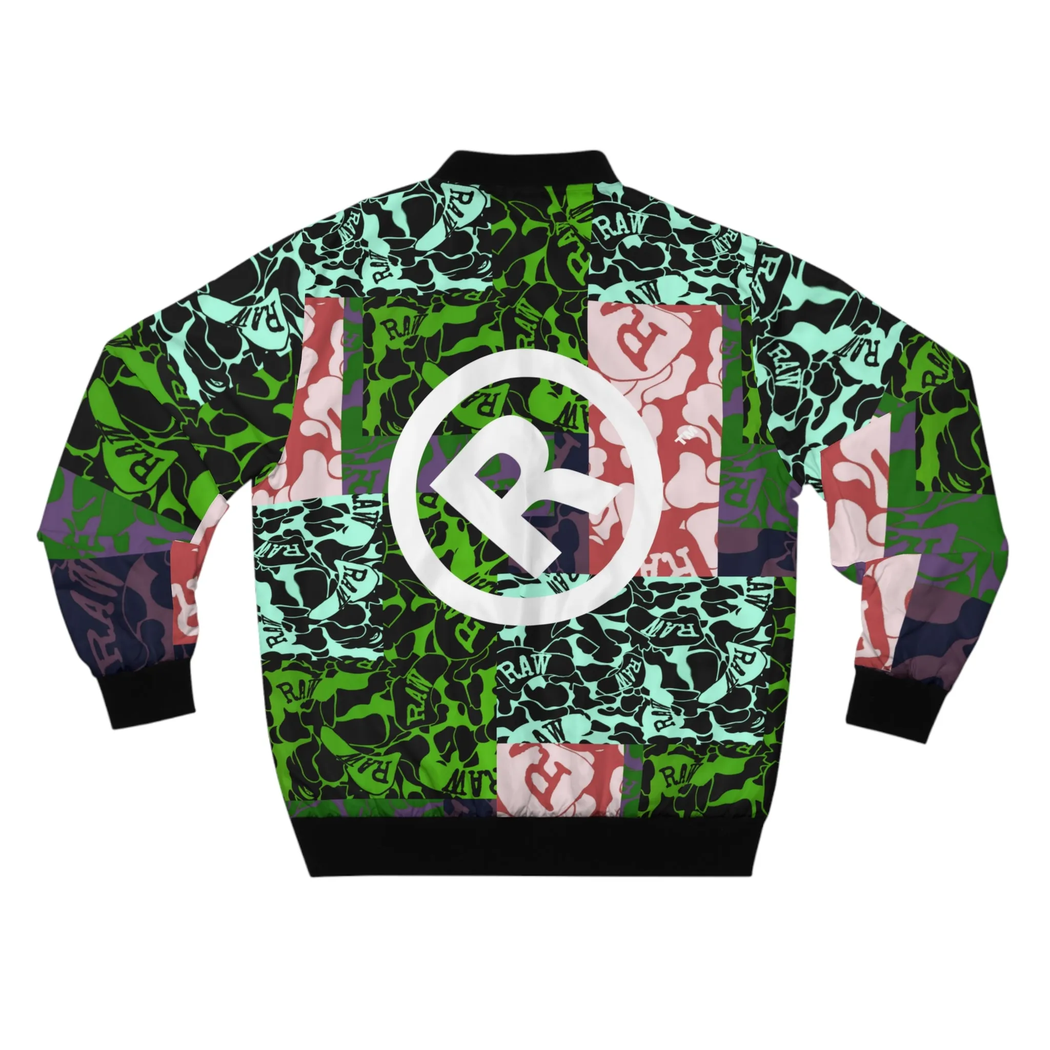 Raw Sushi "MULTI COLOR" Bomber Jacket