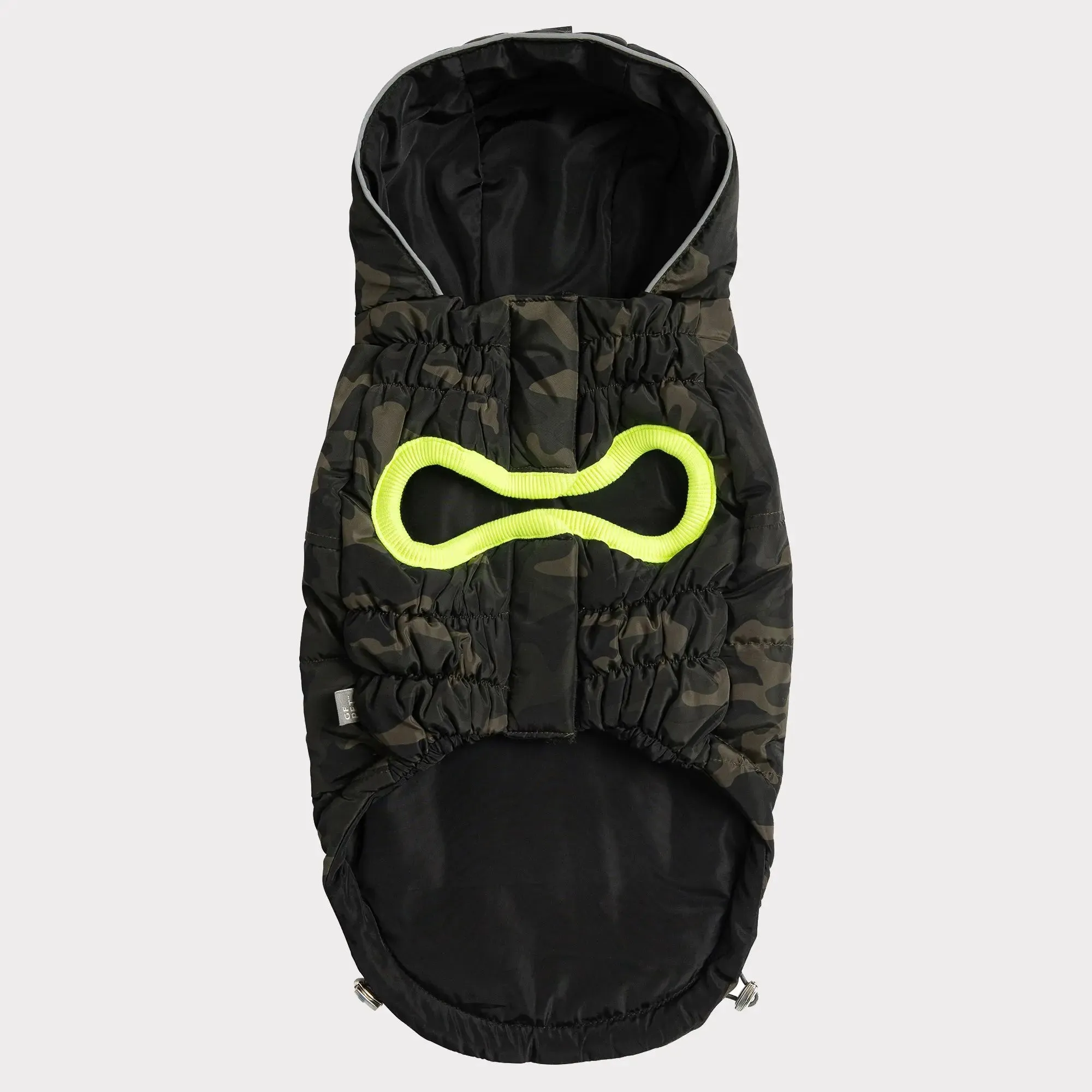 Recycled Parka Dog Coat | Camouflage