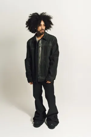 RICK OWENS | LIDO DENIM WORKER JACKET