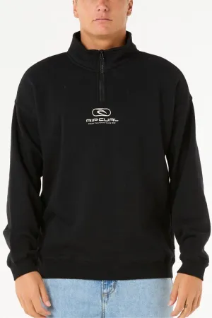 Rip Curl Pill Icon 1/4 Zip Crew