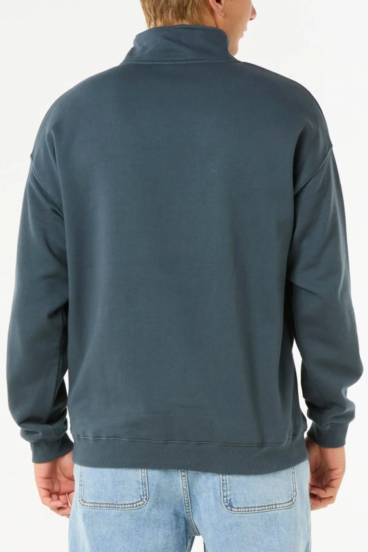 Rip Curl Pill Icon 1/4 Zip Crew