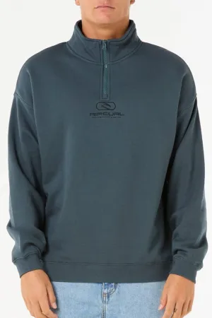 Rip Curl Pill Icon 1/4 Zip Crew