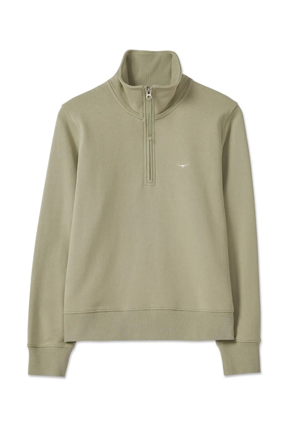 RM Williams Trickett Zip Neck Sweatshirt