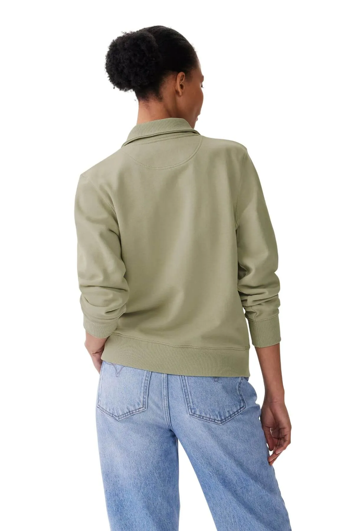 RM Williams Trickett Zip Neck Sweatshirt