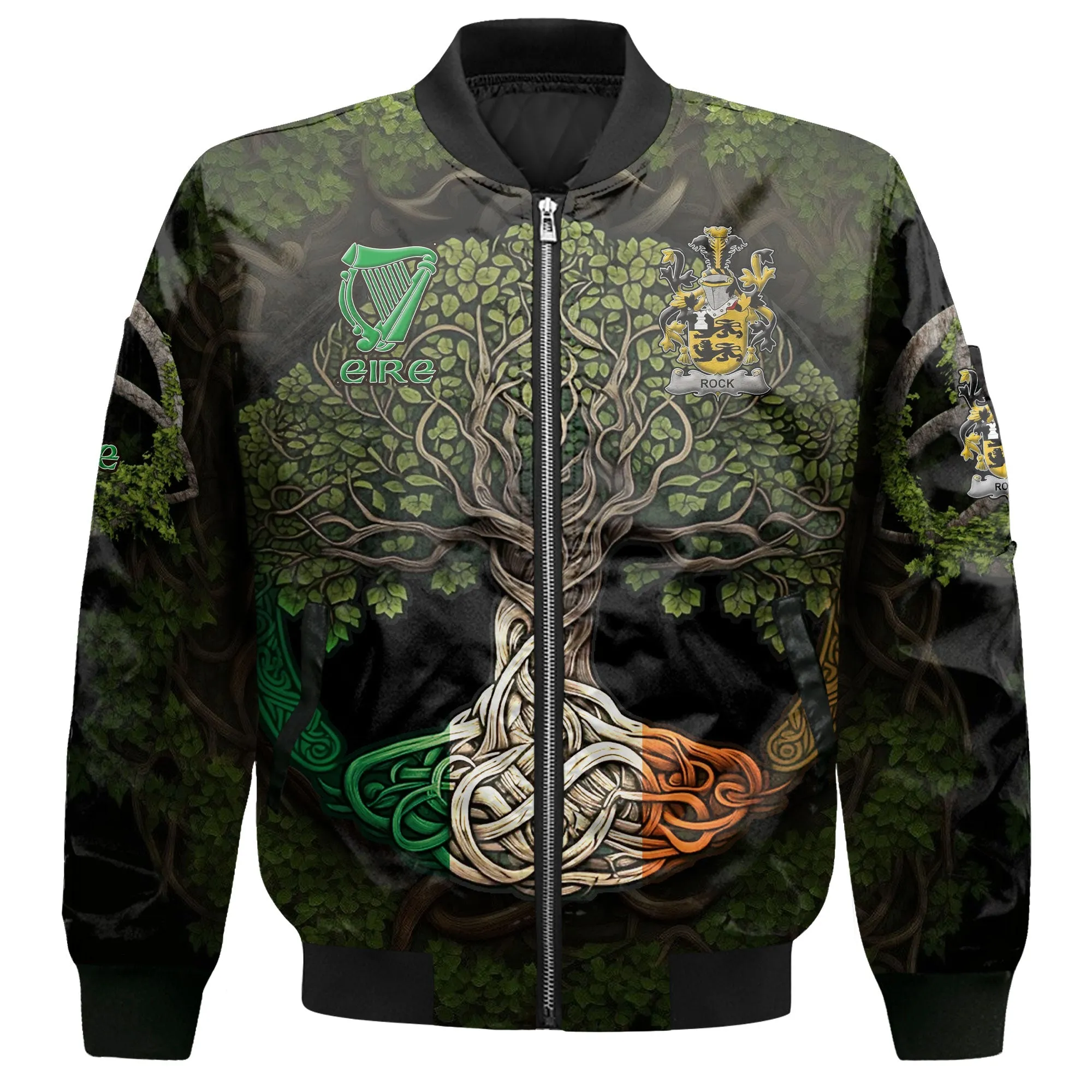 Rock Bomber Jackets Ireland Is My Root Style