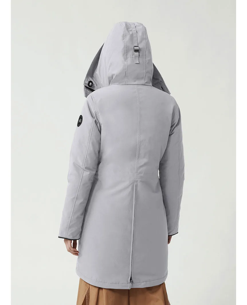 Rossclair Parka Black Label Womens Silverbirch