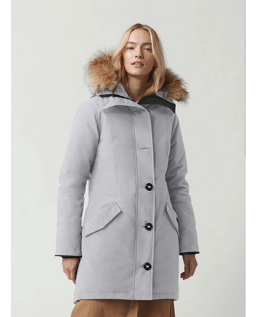 Rossclair Parka Black Label Womens Silverbirch