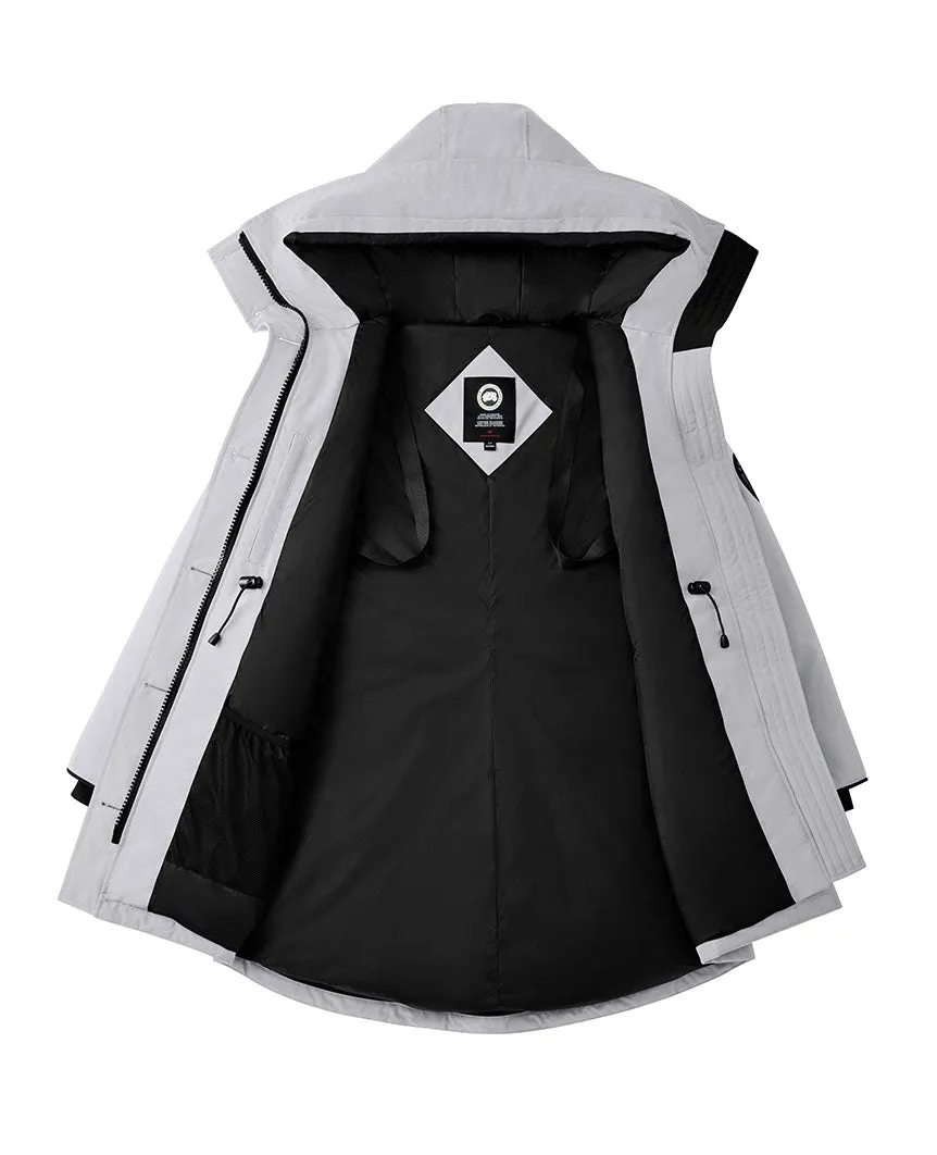 Rossclair Parka Black Label Womens Silverbirch