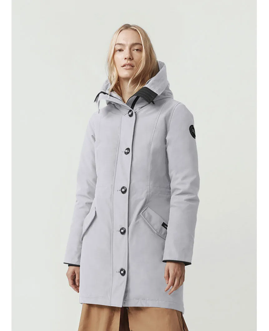 Rossclair Parka Black Label Womens Silverbirch