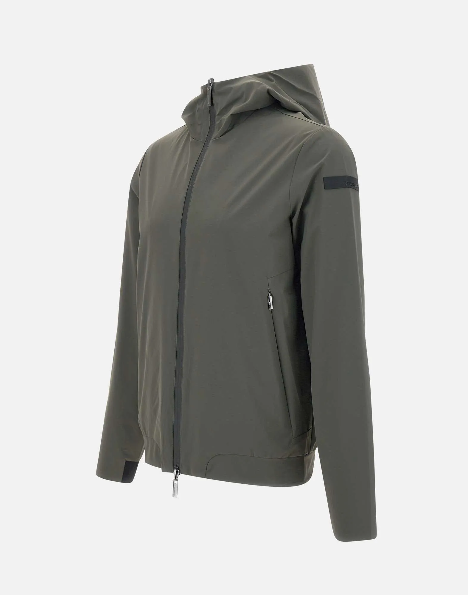 Rrd reversibel grön jacka