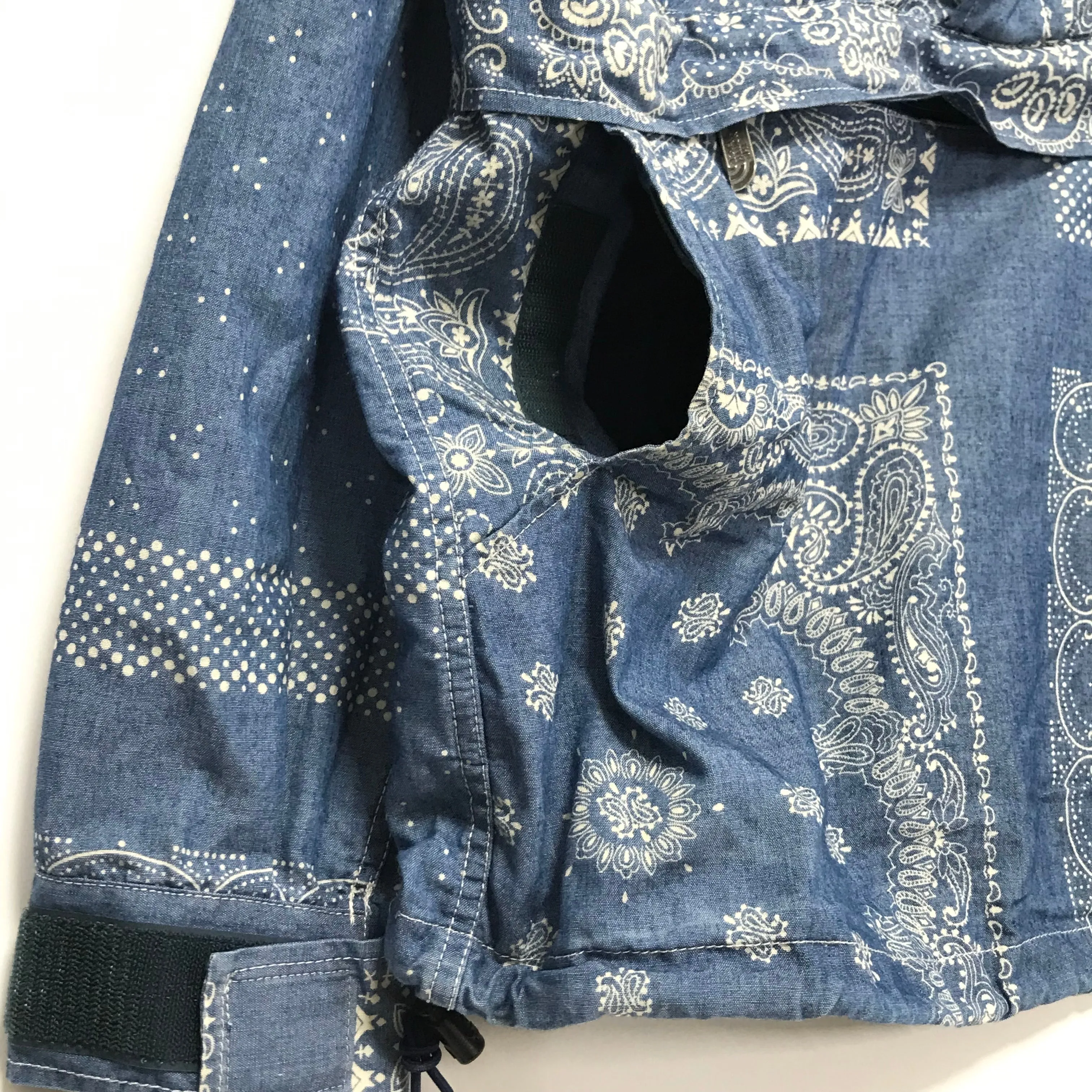 [S] North Face Purple Label Bandana Anorak Parka Indigo