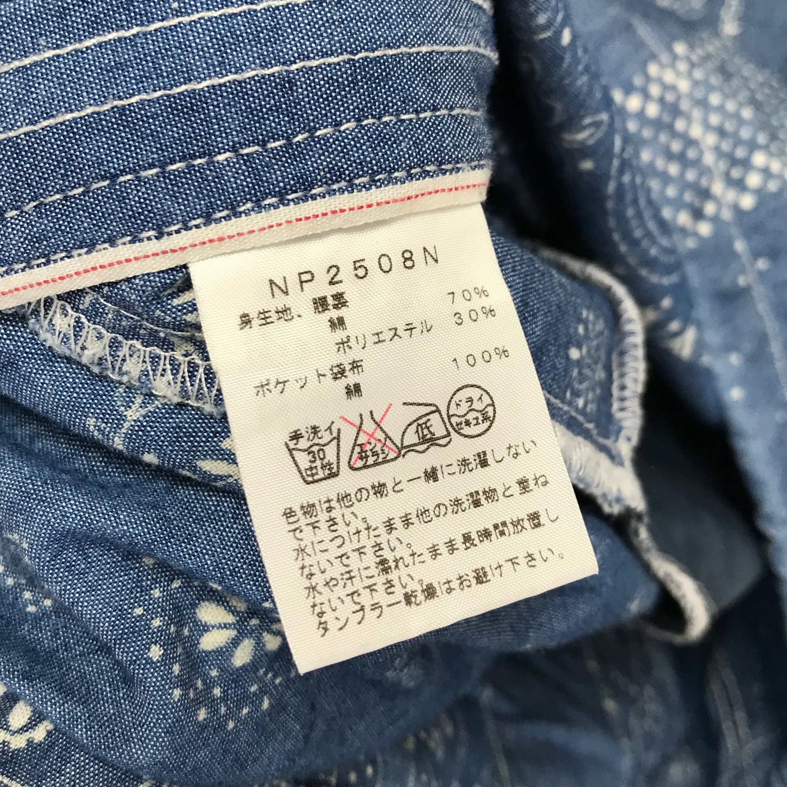 [S] North Face Purple Label Bandana Anorak Parka Indigo