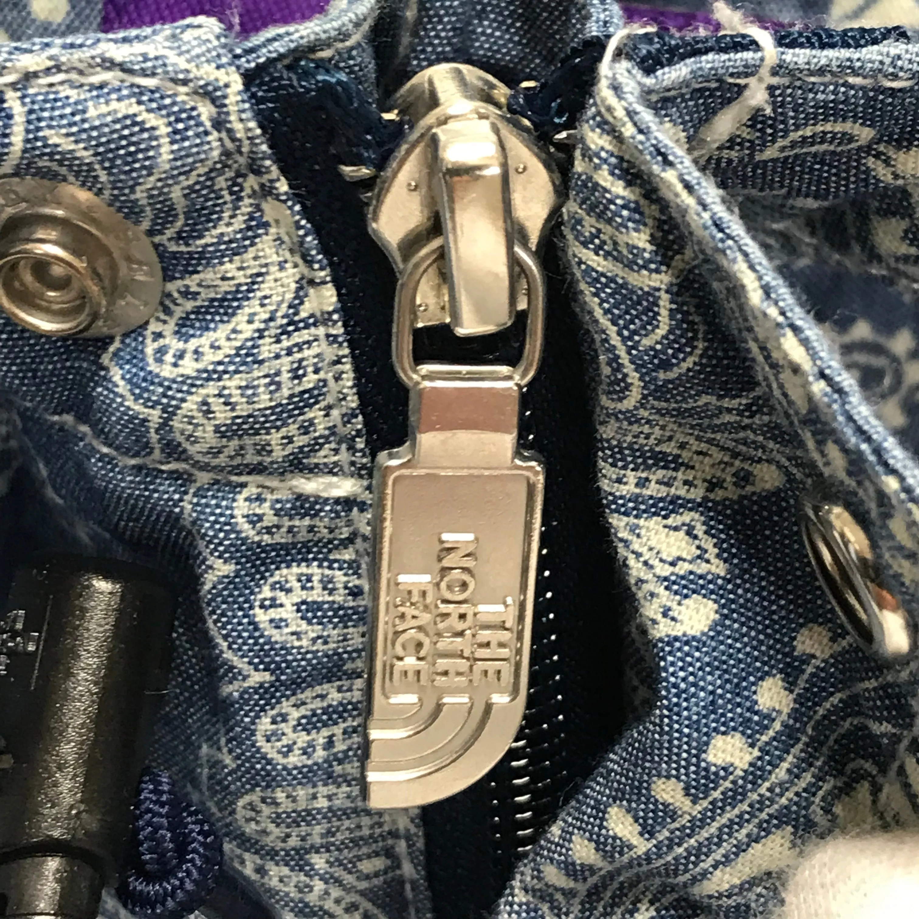 [S] North Face Purple Label Bandana Anorak Parka Indigo