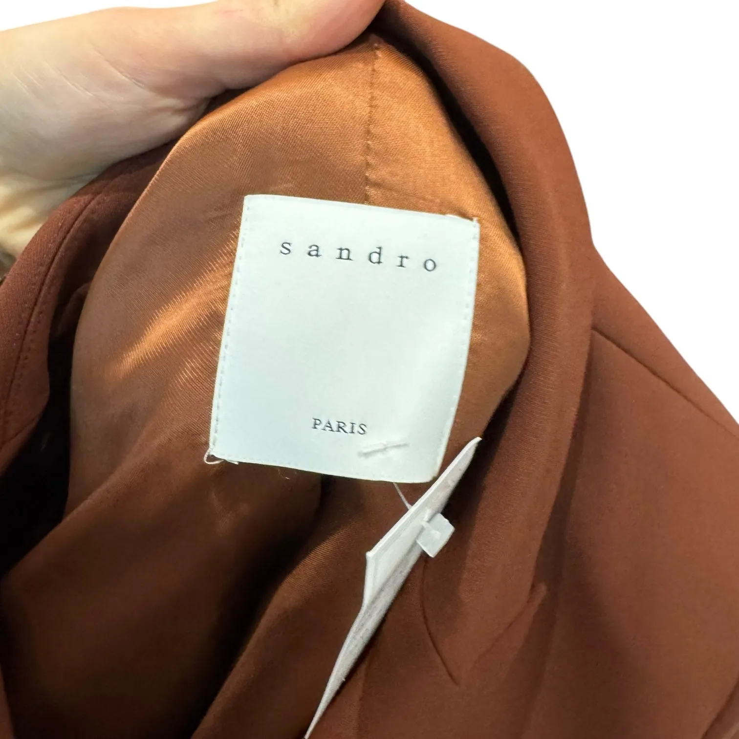 Sandro Cinnamon Brown Blazer - 12