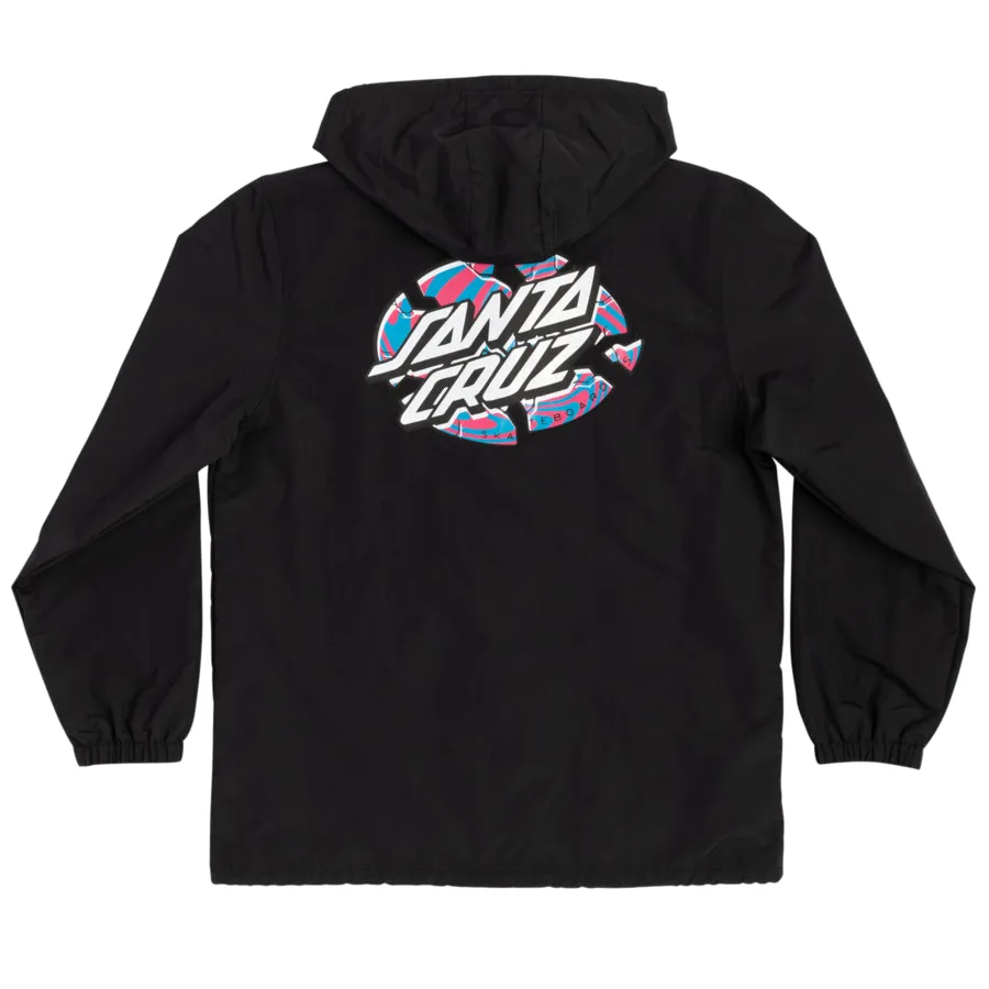 Santa Cruz Mens Broken Dot Windbreaker