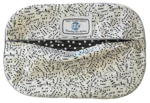 SB- Slicker Jazz Notes Shoe Bag