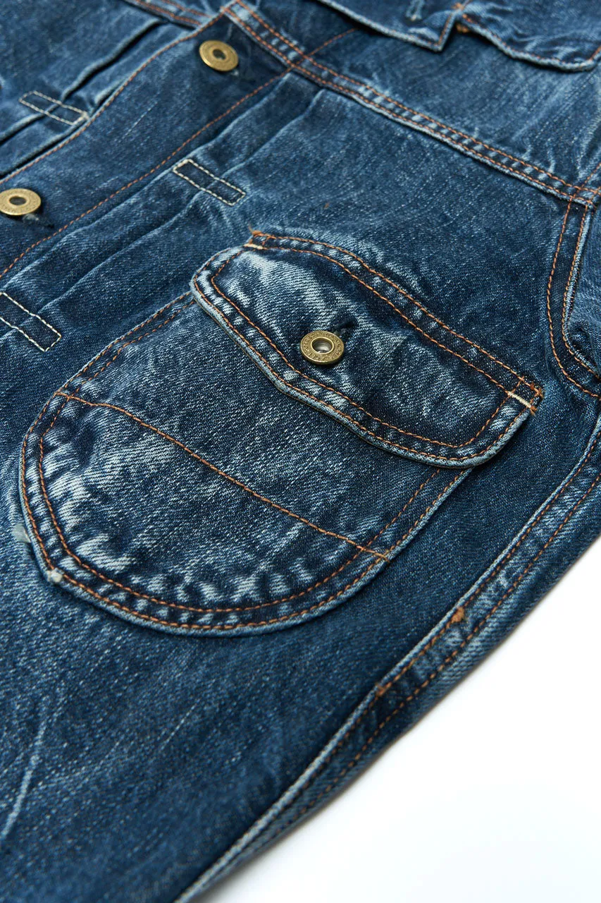 Scarti Lab Denim Jacket W200-ST820 Used Wash
