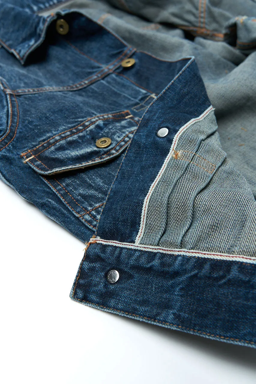 Scarti Lab Denim Jacket W200-ST820 Used Wash