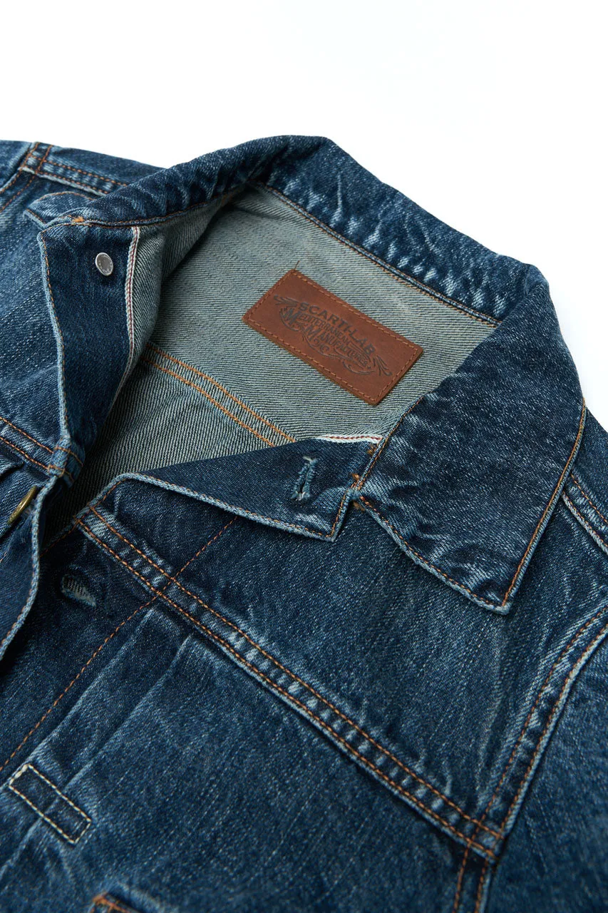 Scarti Lab Denim Jacket W200-ST820 Used Wash