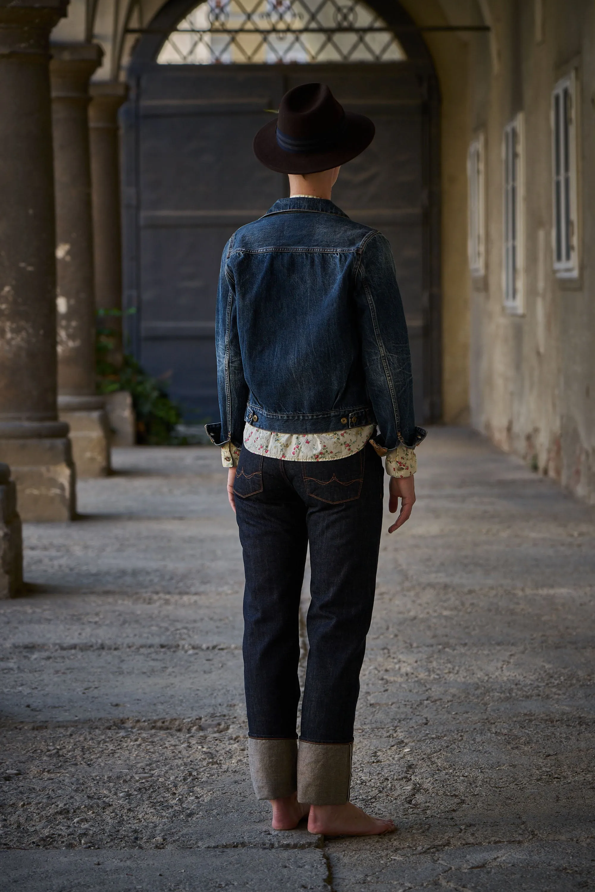 Scarti Lab Denim Jacket W200-ST820 Used Wash