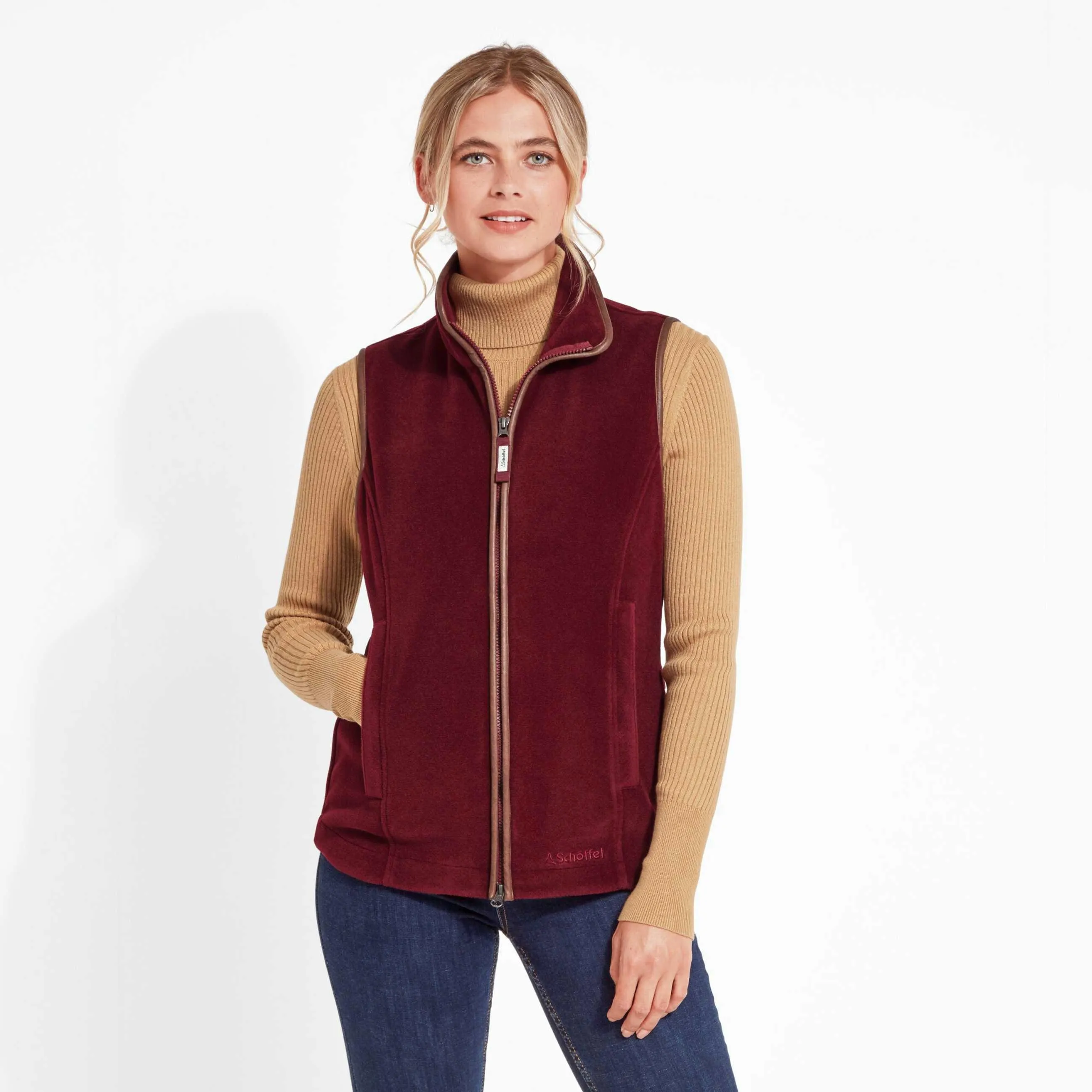Schoffel Lyndon Women's Full-zip Fleece Gilet - 8 colours