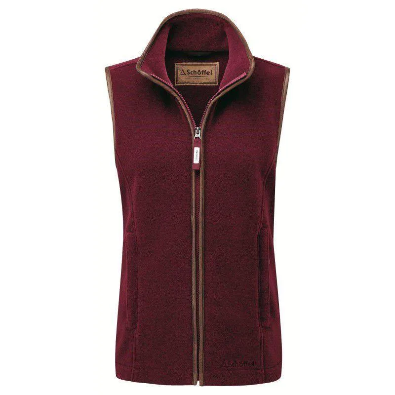 Schoffel Lyndon Women's Full-zip Fleece Gilet - 8 colours