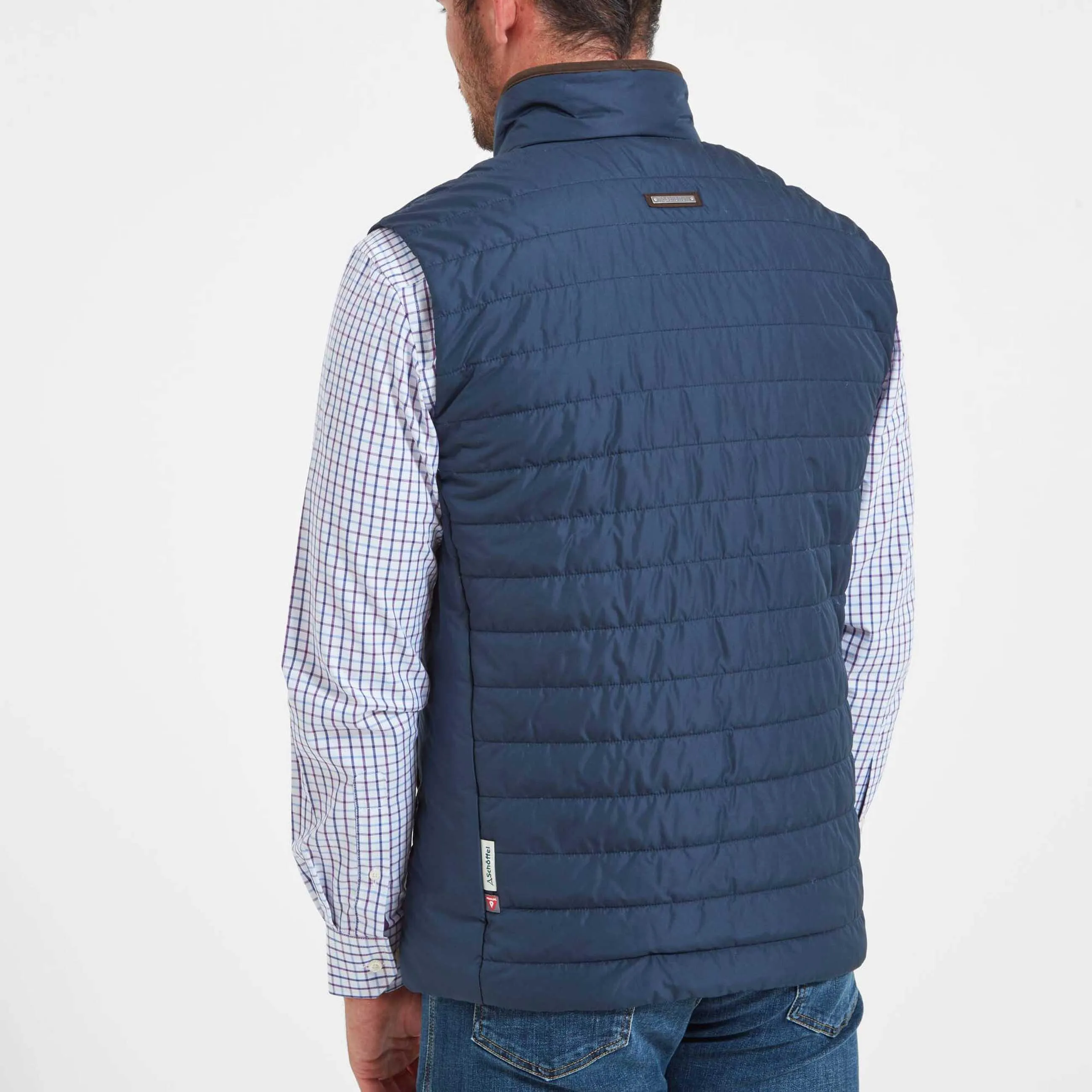 Schoffel  Mens Brora Gilet - Navy or Forest Green