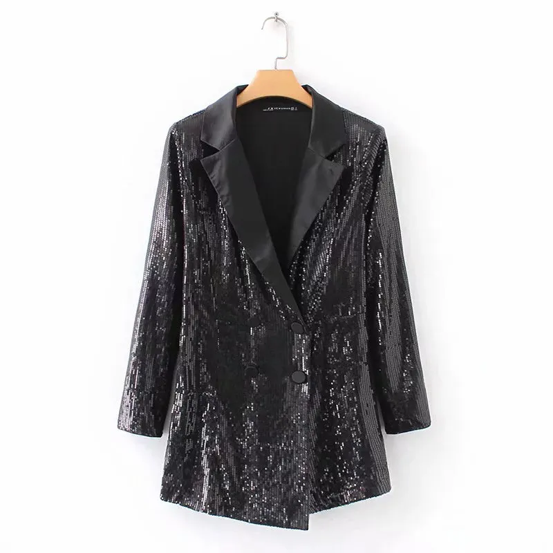 Sequined OL Commuter Small Blazer
