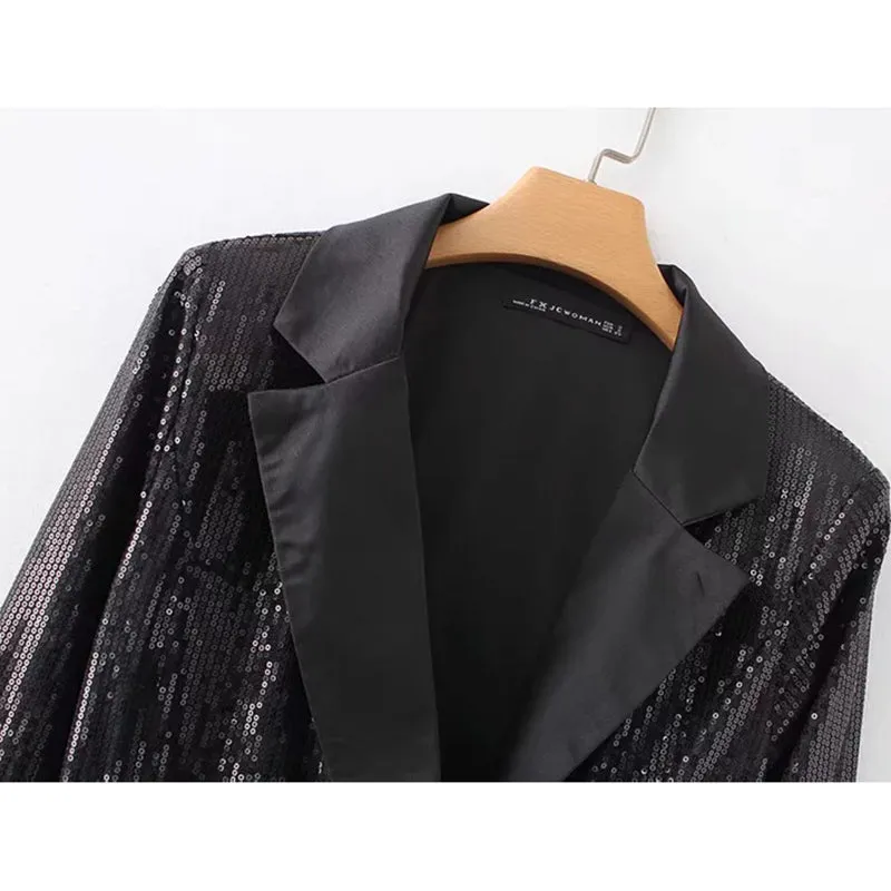 Sequined OL Commuter Small Blazer