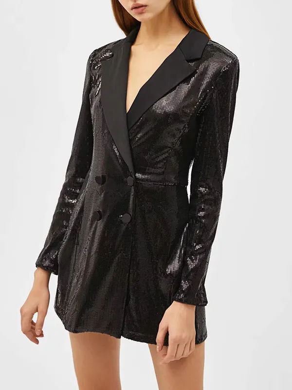 Sequined OL Commuter Small Blazer