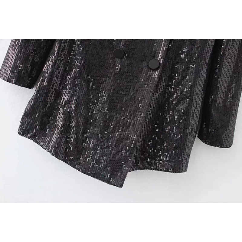 Sequined OL Commuter Small Blazer